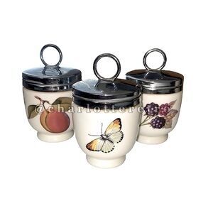 1960s Royal Worcester • Porcelain Egg Coddlers